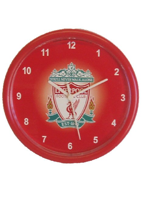 Liverpool FC Bullseye Wall Clock