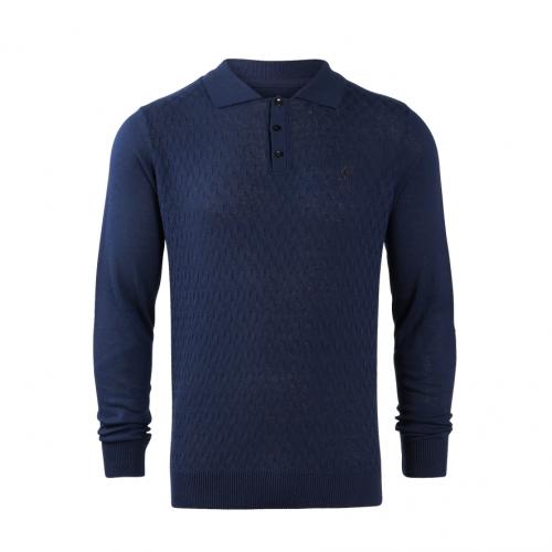 LFC Geo Wave Knitted Polo Shirt