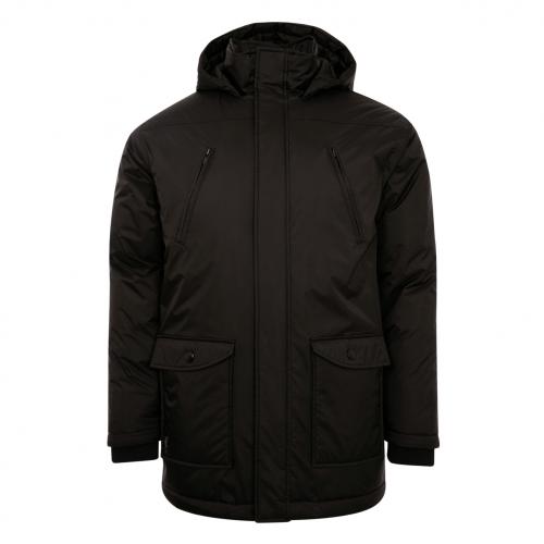 LFC Mens Black Long Padded Jacket LFC Mens Black Long Padded Jacket