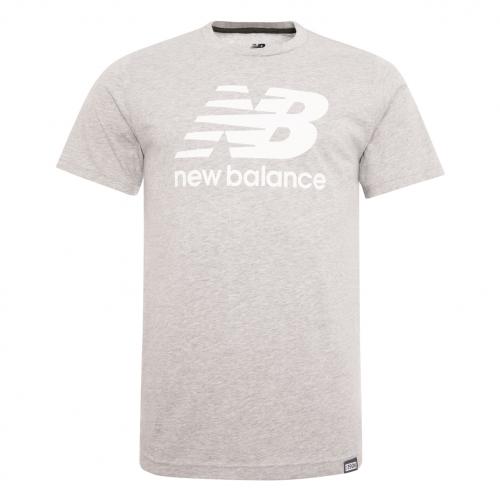 New Balance Mens Grey Classic SS Logo Tee New Balance Mens Grey Classic SS Logo Tee