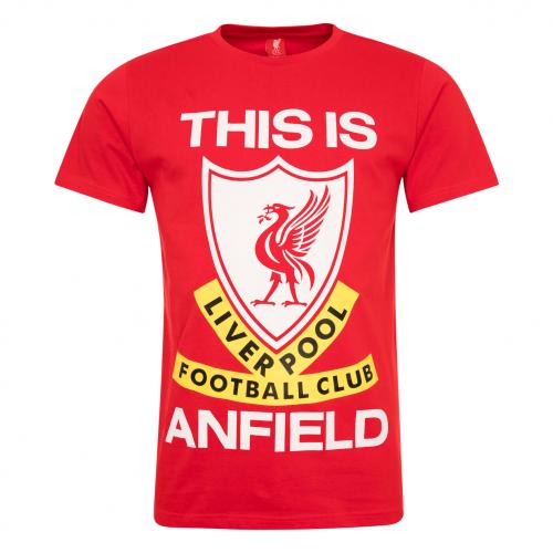 This is Anfield - Mens Red LFC T-Shirt This is Anfield - Mens Red LFC T-Shirt
