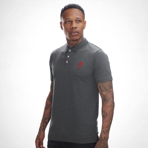 LFC Mens Charcoal Conninsby Polo