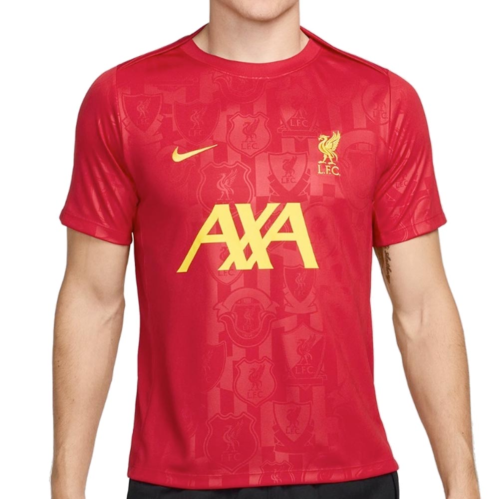 Liverpool FC Home Training Top Red 2024-25