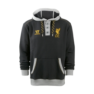 LFC Anfield 2 Warrior Black Hoody