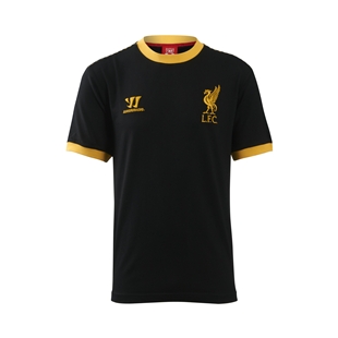 LFC Mens Warrior Black Anfield 2 Tee