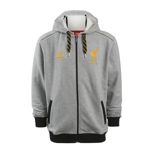 Mens Anfield 2 Sweat Jacket Zip Thru