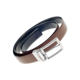 Mens Leather Reversible Belt