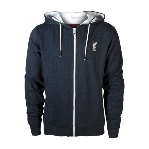 LFC Mens Navy Start Marl Zip Thru