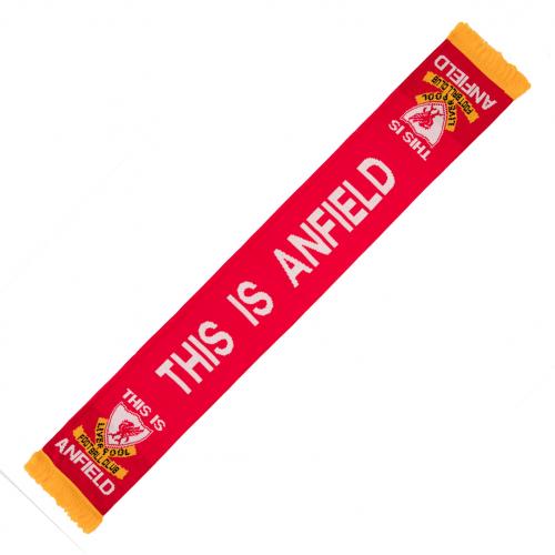 LFC Red This Is Anfield Scarf