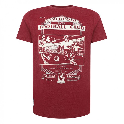 LFC Mens Retro Programme Tee