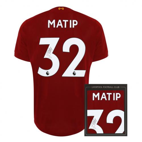 19/20 Joel Matip LFC Signed Shirt