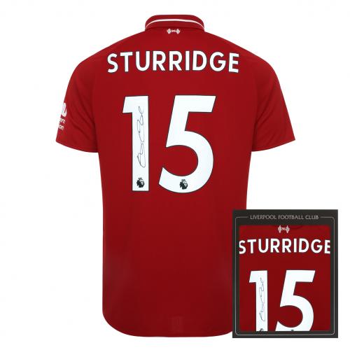 Daniel Sturridge Signed LFC 2018-19 Shirt