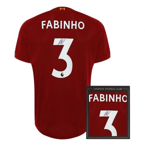 Fabinho Signed LFC Shirt 2019/20
