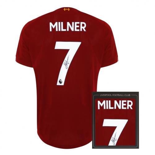 James Milner 19/20 Signed LFC Shirt