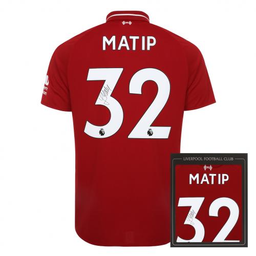 Joel Matip Signed LFC 2018-19 Shirt