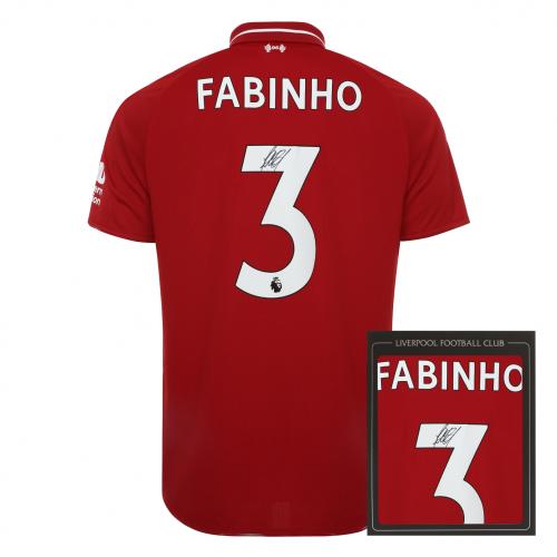 LFC 18/19 Fabinho Signed Shirt