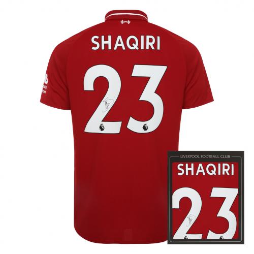 LFC 18/19 Xherdan Shaqiri Signed Shirt