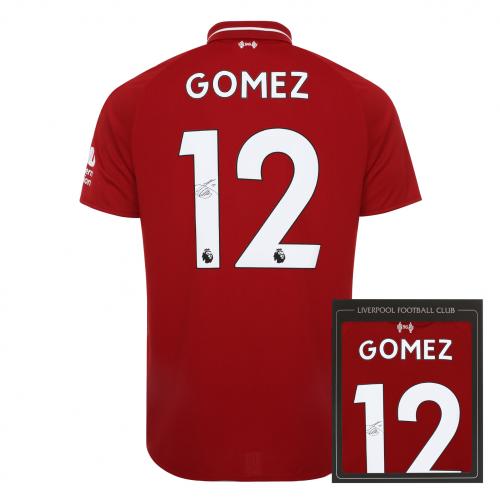 Signed Joe Gomez LFC 2018-19 Shirt