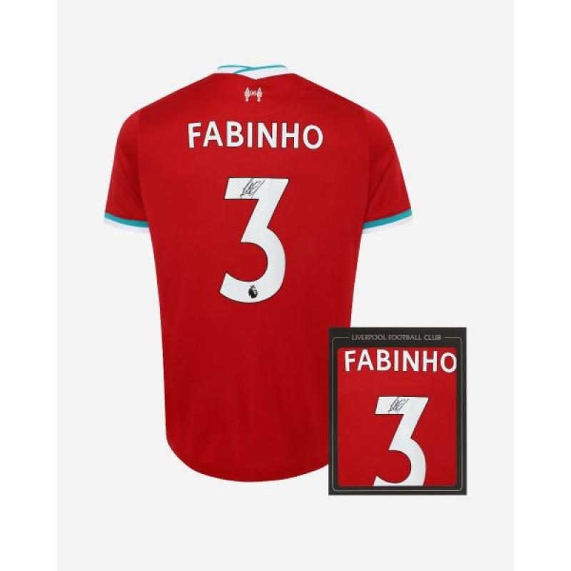 Fabinho Signed LFC 2020/21 Nike Shirt