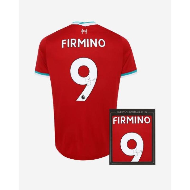 Roberto Firmino Signed LFC Nike 2020/21 Boxed Shirt