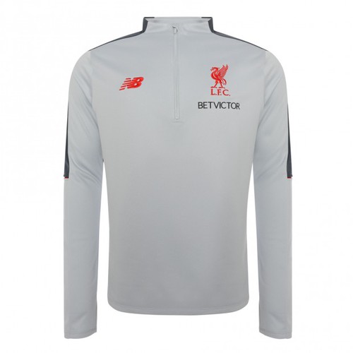 LFC Mens Grey Elite Training Hybrid Sweater 18/19 LFC Mens Grey Elite Training Hybrid Sweater 18/19