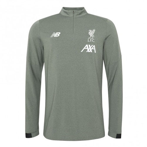 LFC Mens Midlayer Training Top Khaki 2019/20 LFC Mens Midlayer Training Top Khaki 2019/20