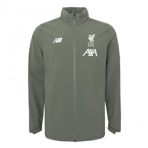 Liverpool Mens 2019/20 Storm Jacket Khaki Liverpool Mens 2019/20 Storm Jacket Khaki