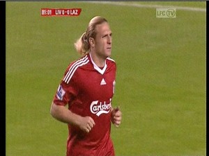 Andriy Voronin Lazio game Andriy Voronin scores the winner