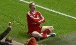 Torres gets the goal against Chelsea Torres gets the goal against Chelsea