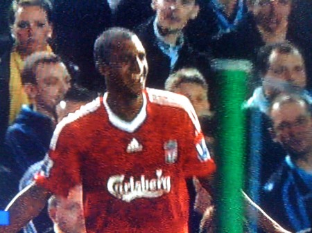 Ngog Leeds winner Ngog celebrates his winner against Leeds