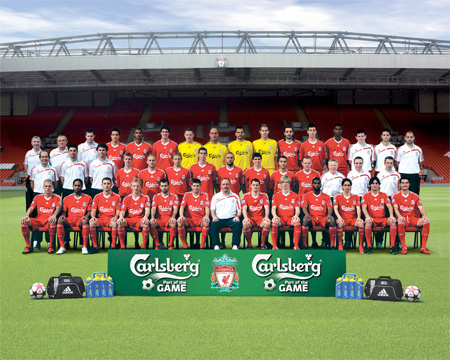 Liverpool Squad Photo 2009/10 - Anfield Online