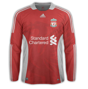 Standard Chartered Liverpool Home Shirt Standard Chartered Liverpool Home Shirt