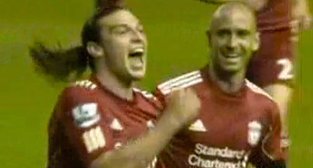 Andy Carroll scored debut goal