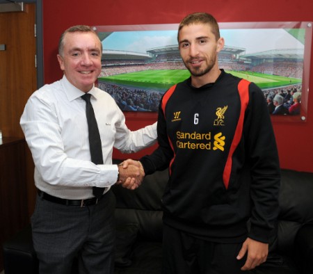 Fabio Borini - the new Liverpool FC striker Fabio Borini - the new Liverpool FC striker