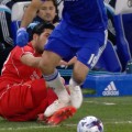 Diego Costa stamps on Emre Can's leg