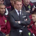 Brendan Rodgers watches on as newly-promoted Norwich earn a point at Anfield