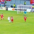 Jordon Ibe scores against Rubin Kazan in front of Liverpool fans
