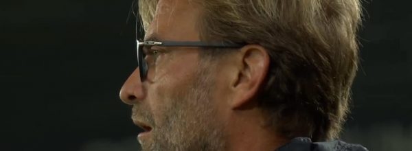 Klopp watches on as the reds beat Derby County