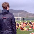 Jurgen Klopp oversees LFC training in La Manga