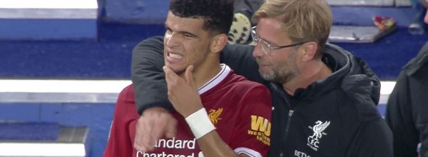 Dominic Solanke and Jurgen Klopp