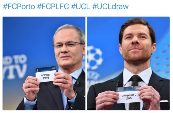 Alonso picks out Liverpool in UEFA draw