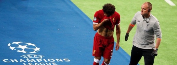 Salah injury tweet Champions League final