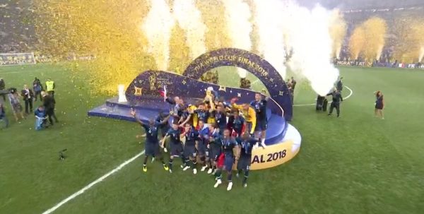 World Cup Final France 2018 v Croatia