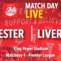 Leicester v Liverpool LIVE