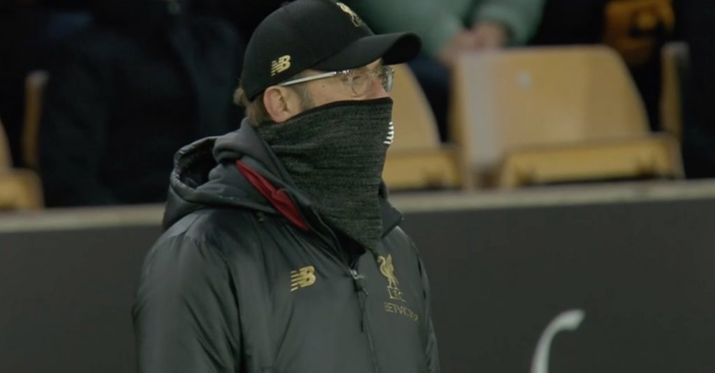 Klopp watches on v Wolves