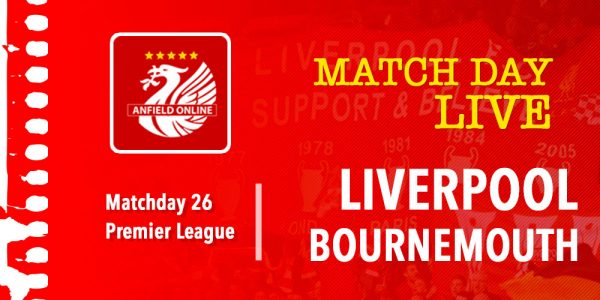 Liverpool v Bournemouth LIVE