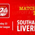 Southampton v Liverpool Live