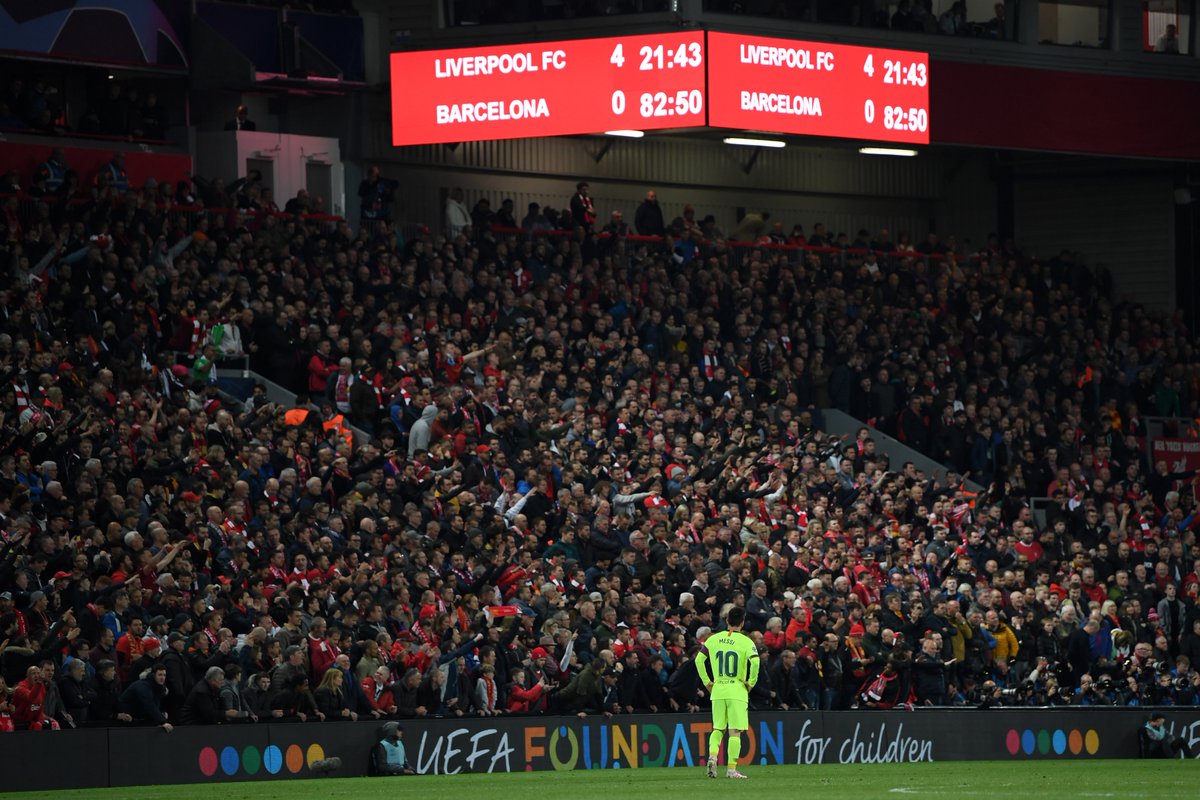 Liverpool 4-0 Barcelona - The most incredible night at ...