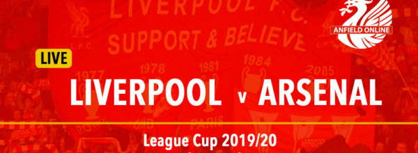 Liverpool v Arsenal LIVE