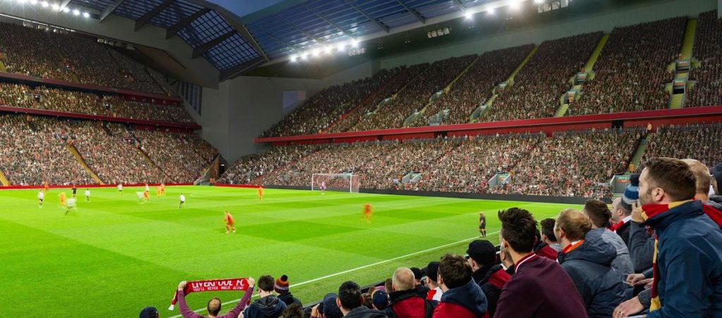 New Anfield Road end expansion